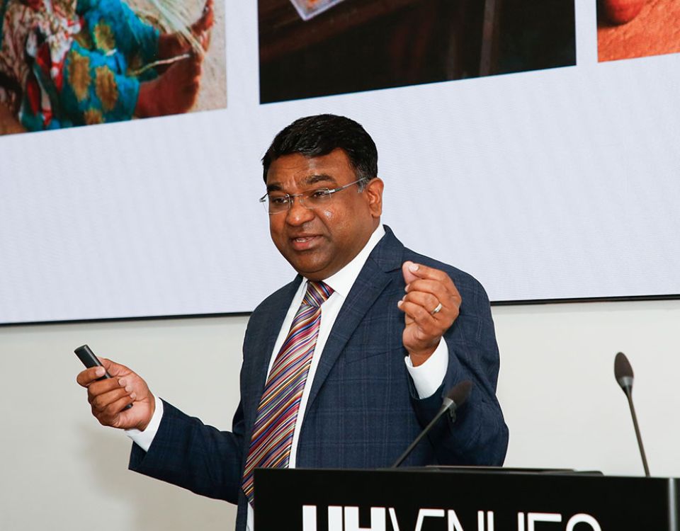anil speaking at event